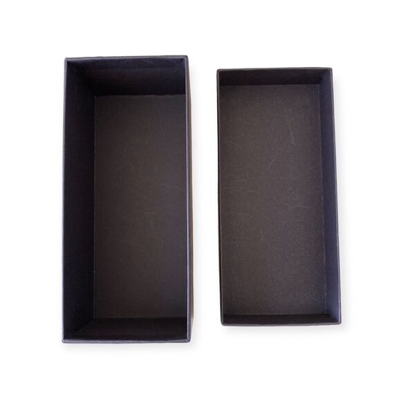 Empty PRADA Gift Box for Sunglasses Authentic Dark Gray Small 6.5" x 3" x 2.5" - Picture 3 of 5